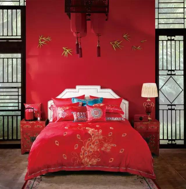 红色床品第一次怎么洗,红色床品怎么布置