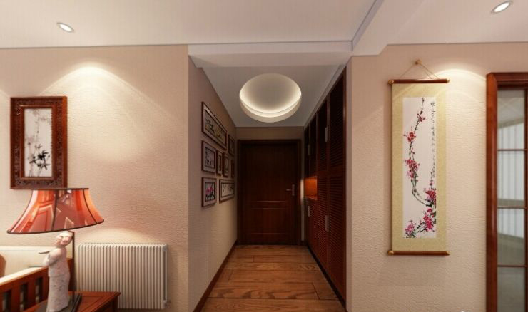 入户正对主人房门怎样装修,入户正对主卧风水