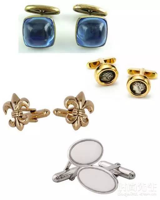 时尚经典袖扣,简约又大气的袖扣第5种