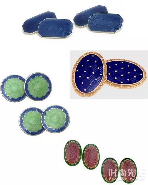 时尚经典袖扣,简约又大气的袖扣第5种