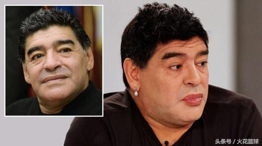 马拉多纳真实生活照,57岁马拉多纳与小女友