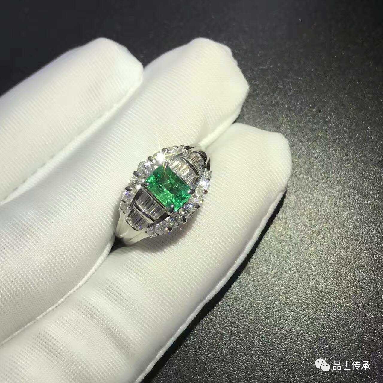 祖母绿戒指女款,祖母绿戒指