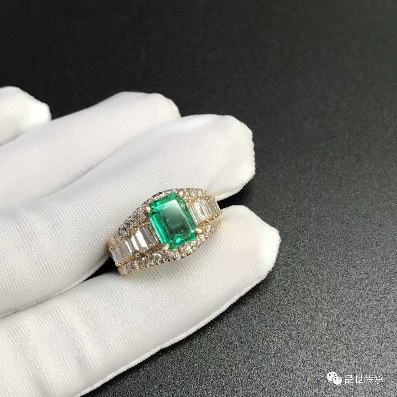 祖母绿戒指女款,祖母绿戒指