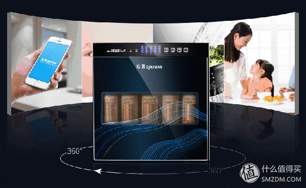 沁园净水器ru-185jro反渗透,用生命在喝水