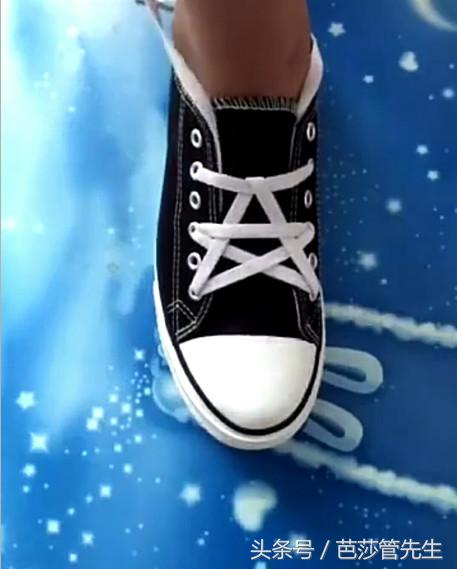 帆布鞋好看花式鞋带系法,帆布鞋也能走出高姿态