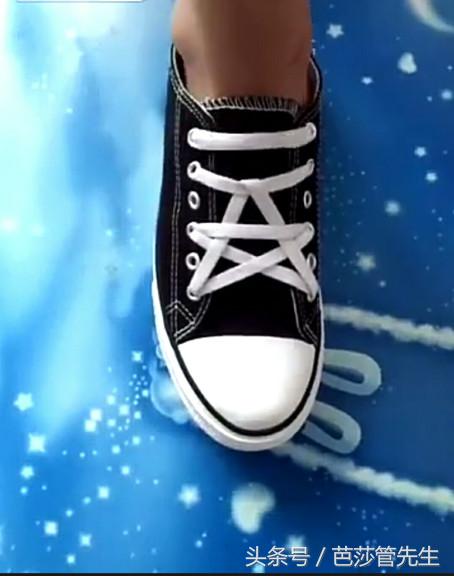 帆布鞋好看花式鞋带系法,帆布鞋也能走出高姿态