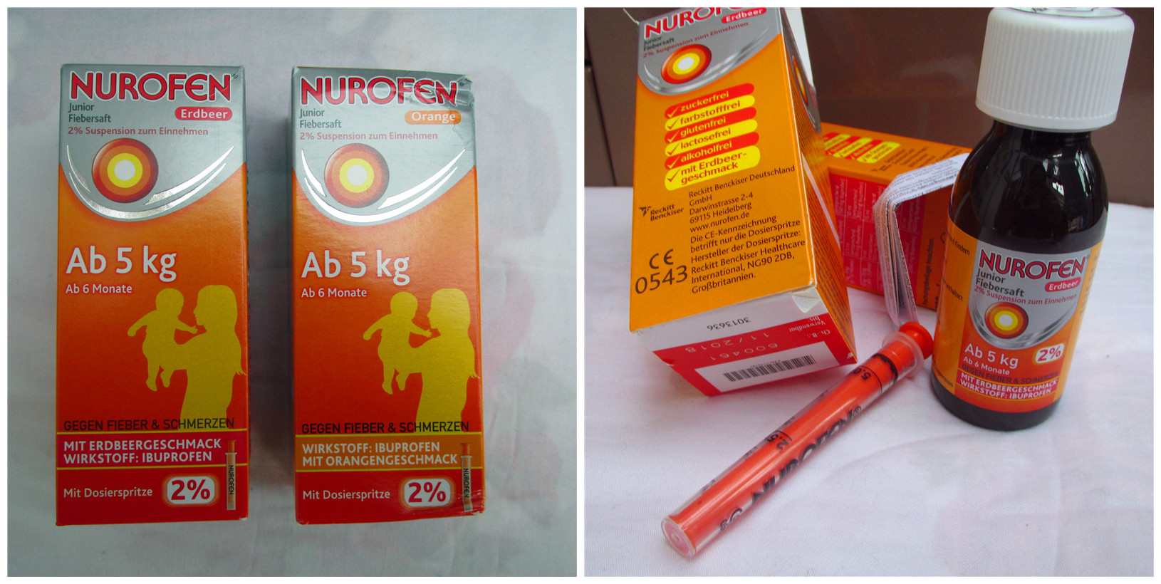 德国那些出名的婴幼儿小药品介绍——生病系列