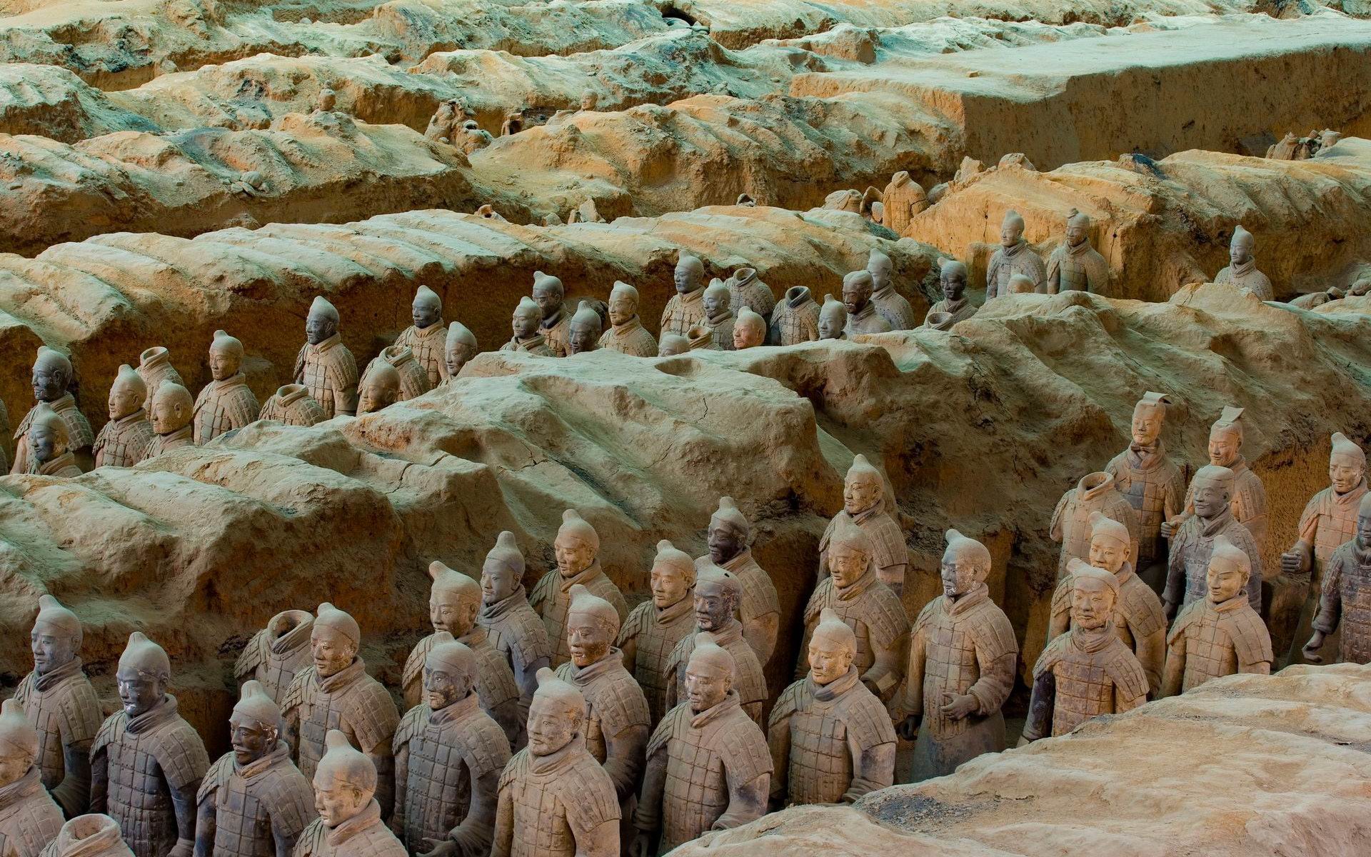 秦始皇陵兵马俑未解之谜,秦始皇兵马俑的未解之谜