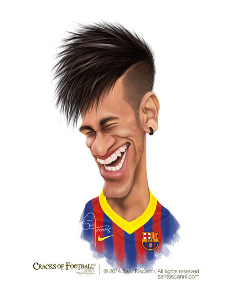 插画足球视频,足球明星卡通漫画图片