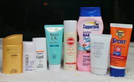 防晒对比图,一年四季都要用的防晒哪个好