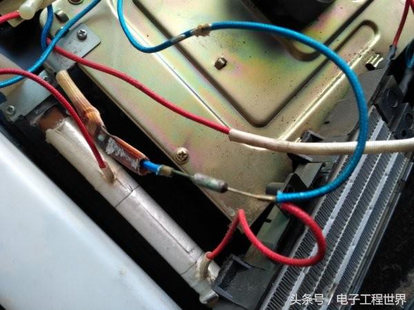 电暖风机拆解视频教程,500瓦以下的暖风机拆解