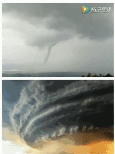 极度震撼的龙卷风,让人震撼的龙卷风