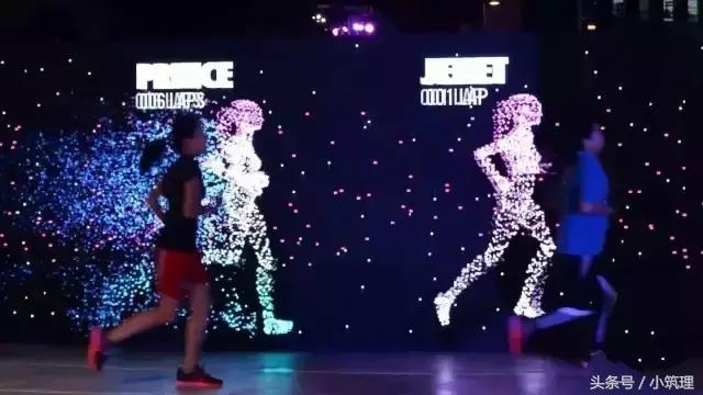 nike和led跑道,nike又一款破碎感的鞋