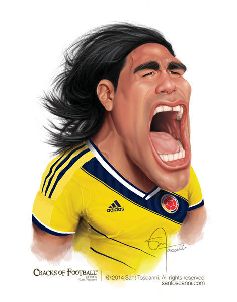 插画足球视频,足球明星卡通漫画图片