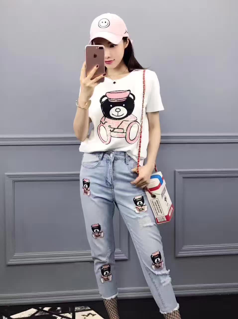 t恤牛仔裤,t恤牛仔裤穿出高级感男生