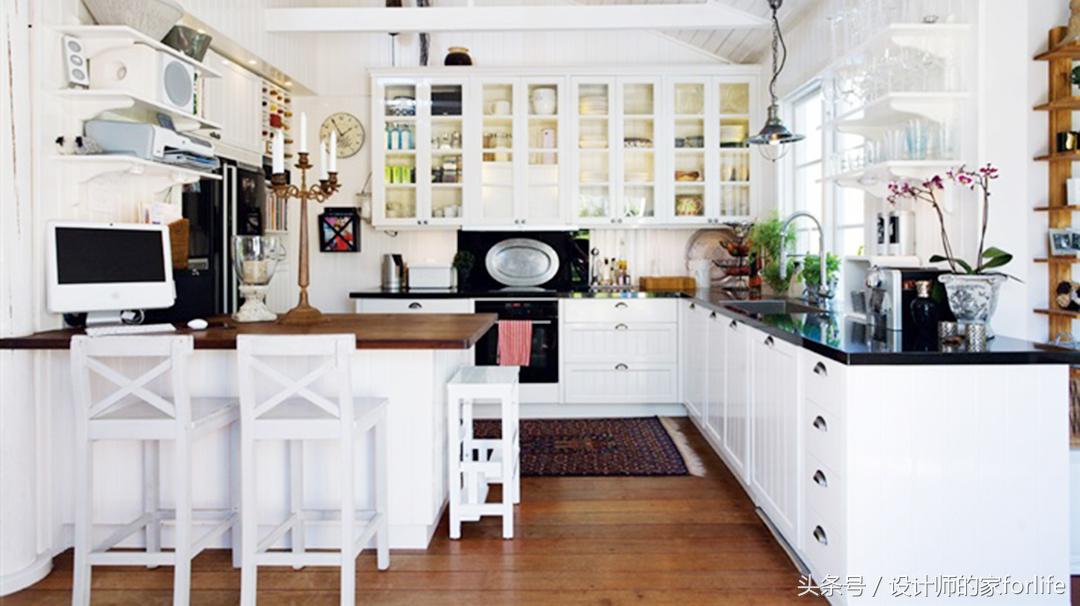 千万不要轻易尝试开放式厨房设计,开放式厨房这样装好看实用又高级