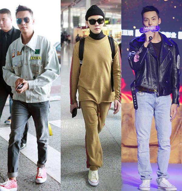 匡威鞋怎么搭配衣服好看,黑色匡威鞋搭配女夏天