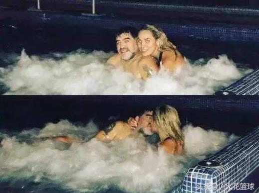 马拉多纳真实生活照,57岁马拉多纳与小女友