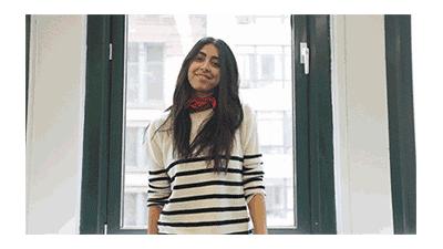 时尚优雅小方巾,郑秀妍的时尚穿搭