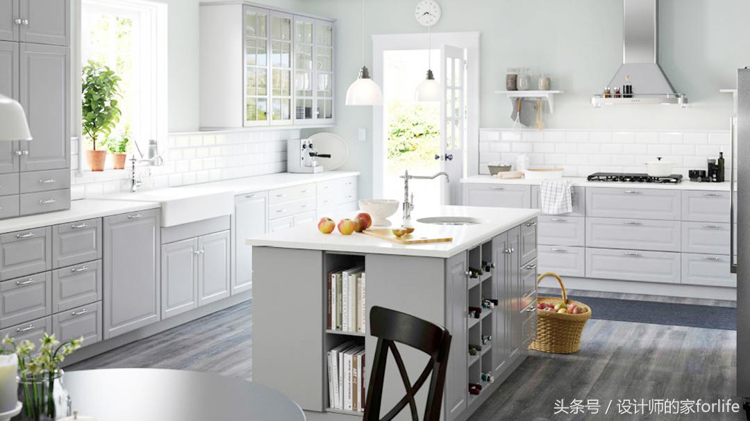 千万不要轻易尝试开放式厨房设计,开放式厨房这样装好看实用又高级