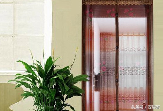 防盗门防蚊门帘全磁铁最新款家用,防盗门装什么防蚊门帘最好