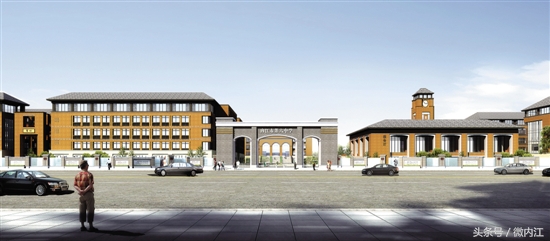 内江六中高新校区修得咋样了？这里有最新消息！（多图，速进！）