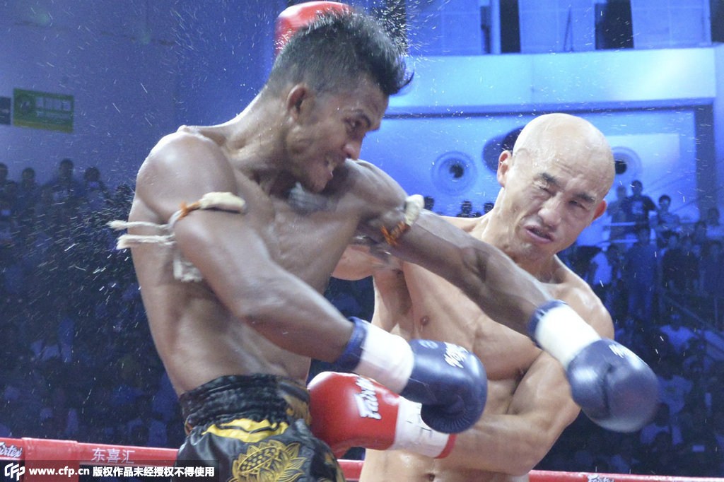 一龙与播求打假拳全部视频,武僧一龙大战播求