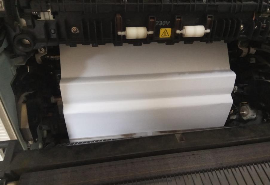 夏普3114复印机第二纸盒总是卡纸,复印机卡纸剩一点出不来