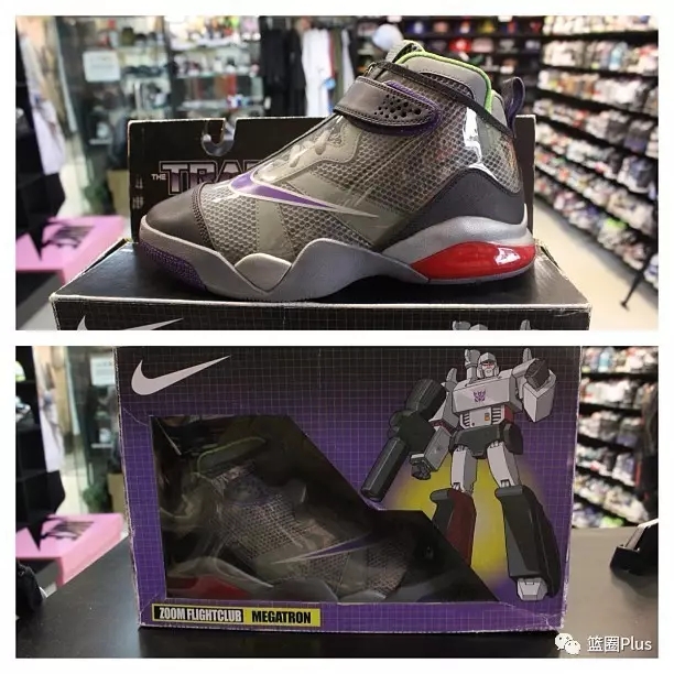 超炫酷变形金刚,标志是变形金刚的球鞋