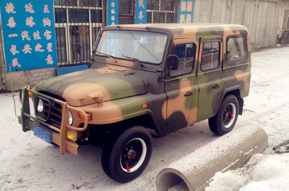 北汽迷彩汽车,北汽迷彩版212