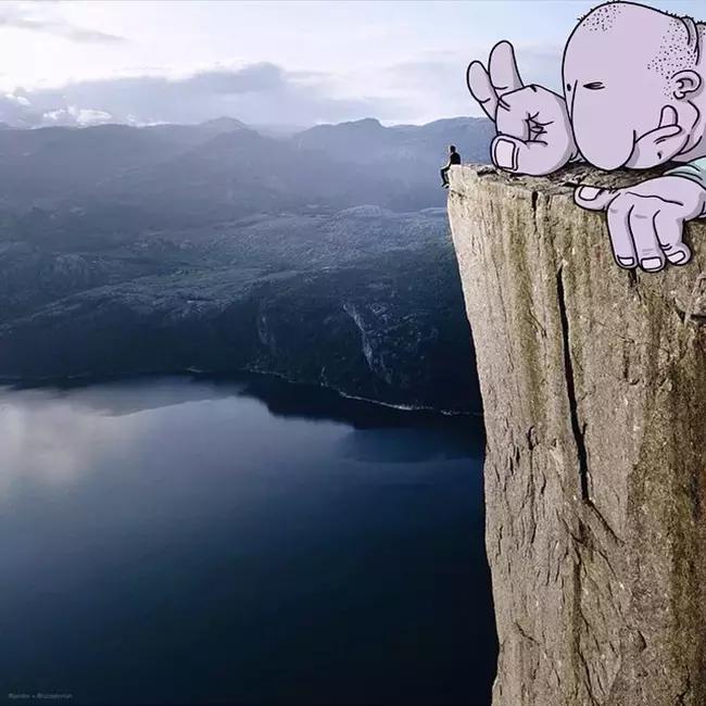 一组黑白手绘插画作品分享,一组手绘人像插画作品分享