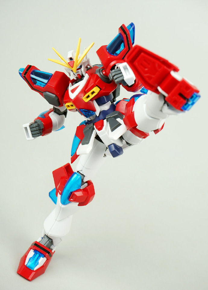 万代hg风灵高达修改型测评,万代hg神木燃烧