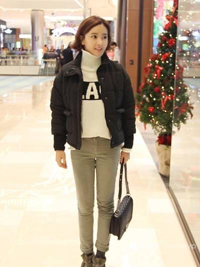 修身气质不臃肿羽绒服直播 (羽绒服也可以不臃肿的陪你过冬天)