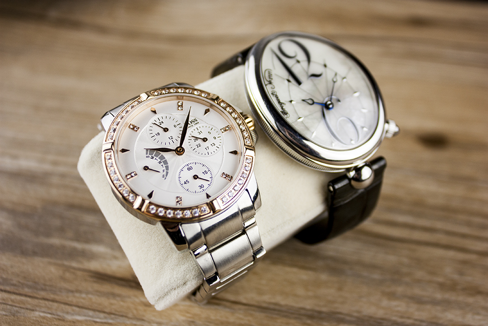 手腕上的公主，BOSS绚丽水晶腕表，帮你表达爱