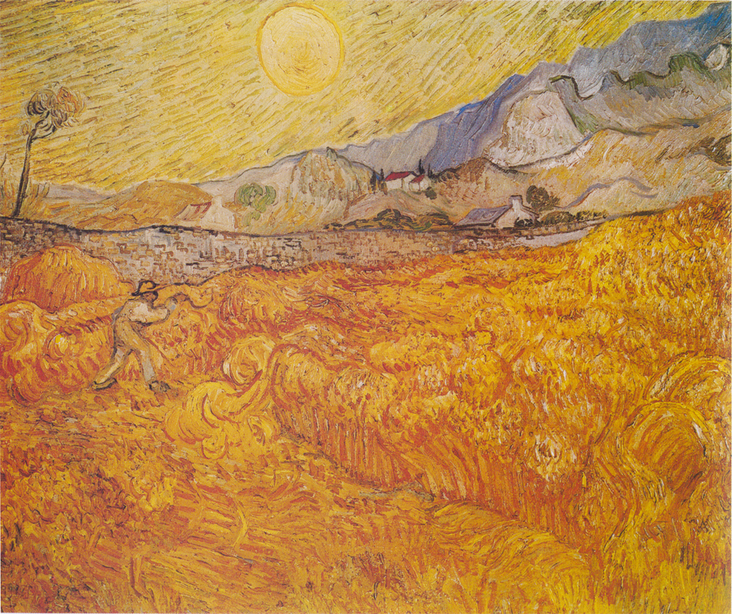 梵高圣玛丽海景,梵高圣玛丽海景画中人