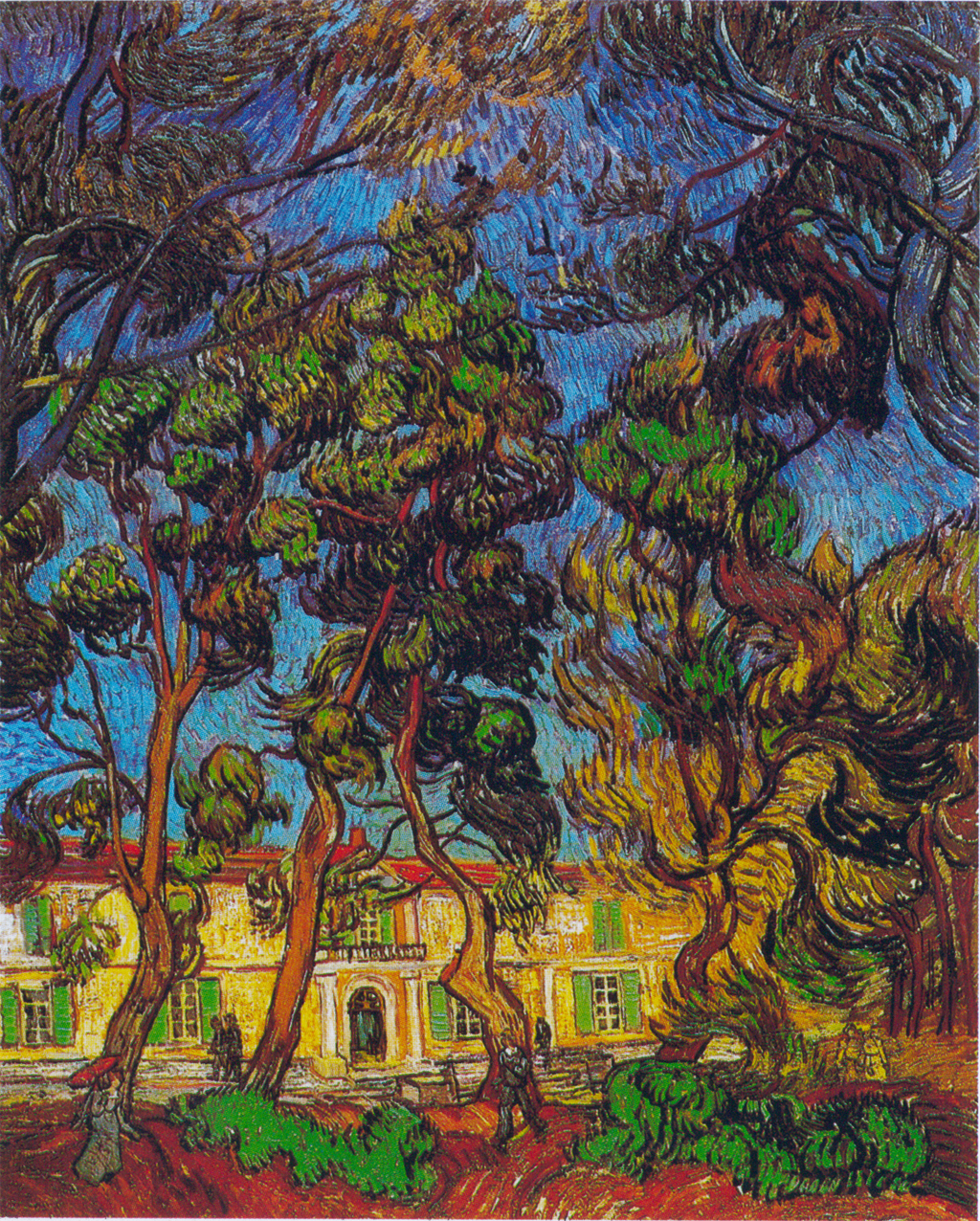 梵高圣玛丽海景,梵高圣玛丽海景画中人