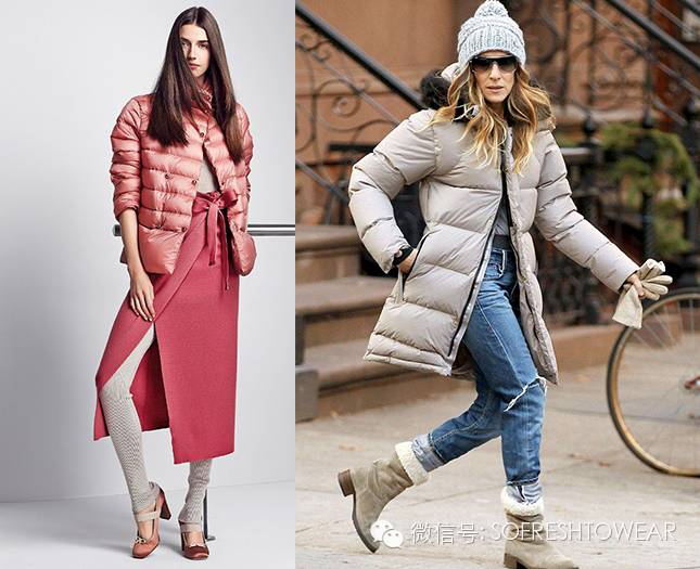 爆款羽绒服谁穿都好看,冬天穿什么颜色的羽绒服最好看