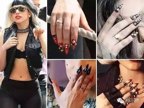 红绿搭配的美甲新年,同学会装b的最高境界