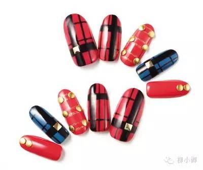 红绿搭配的美甲新年,同学会装b的最高境界