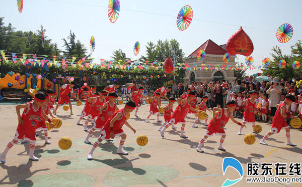 六一活动烟台山幼儿园,烟台多彩活动庆六一