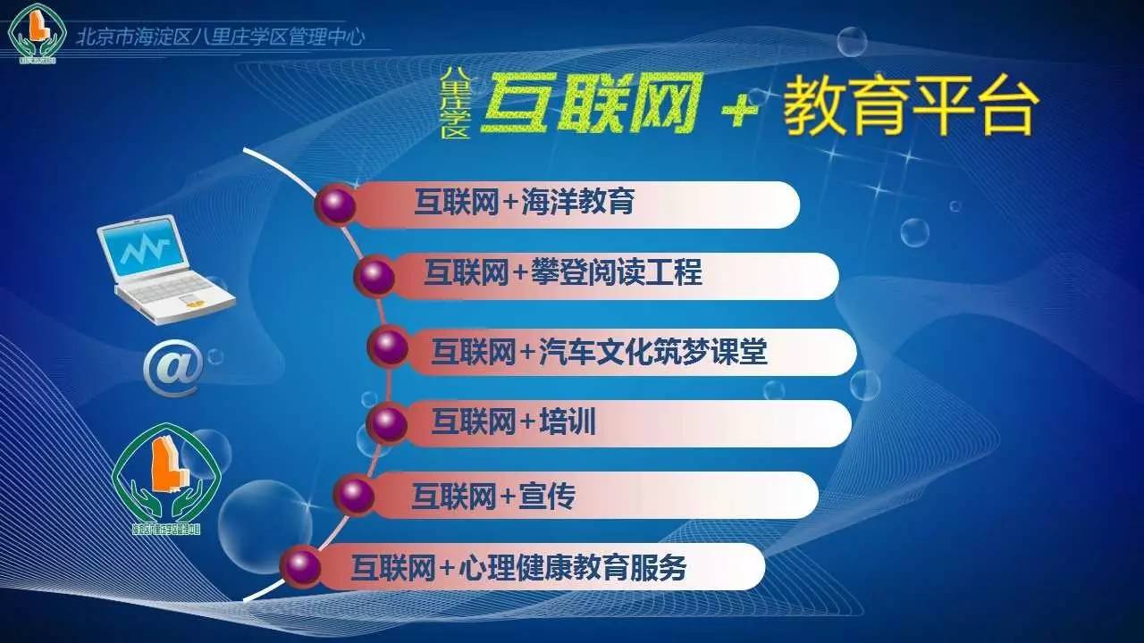 求体验！八里庄学区管理中心官网和心理健康服务云平台上线啦！