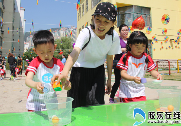 六一活动烟台山幼儿园,烟台多彩活动庆六一