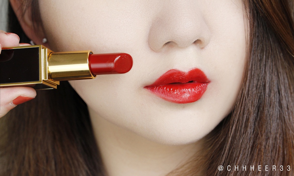 tomford口红最值得入的颜色,tomford口红全套试色