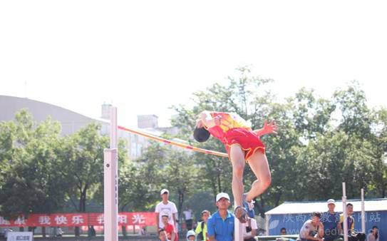 陕西省第三十九届大学生田径运动会举办李鸣出席开幕式