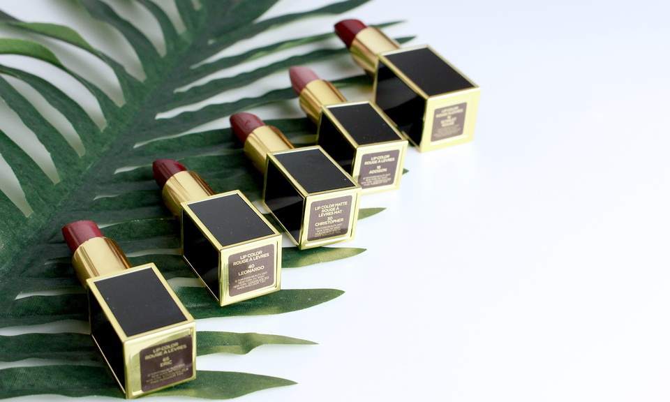 tomford口红最值得入的颜色,tomford口红全套试色