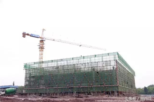 内江六中高新校区修得咋样了？这里有最新消息！（多图，速进！）