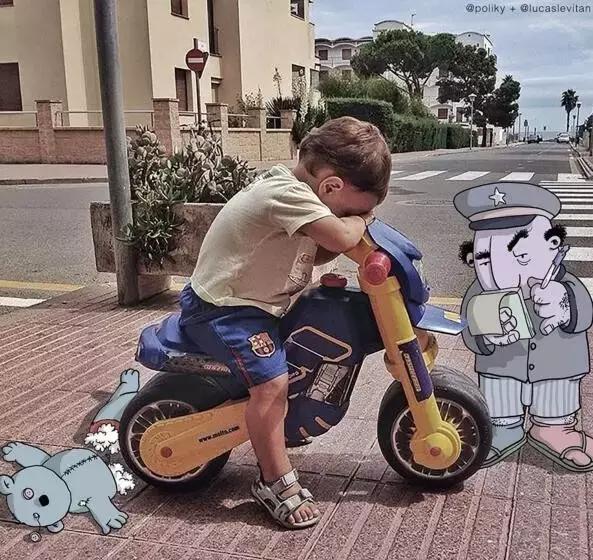 一组黑白手绘插画作品分享,一组手绘人像插画作品分享