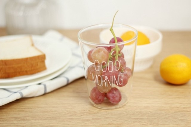 玻璃杯也能这么好看,泡茶最好的杯子玻璃杯