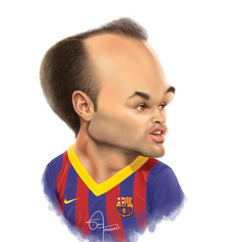 足球明星卡通漫画头像,足球明星头像高清图片