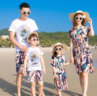 夏季潮搭亲子装,2022夏季新款流行亲子装